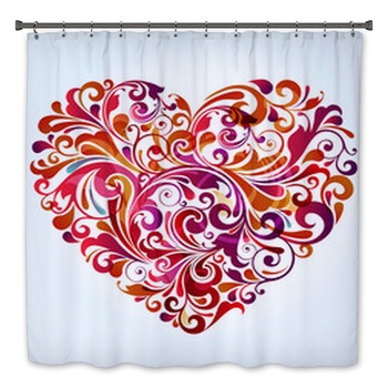 Heart Bath Decor