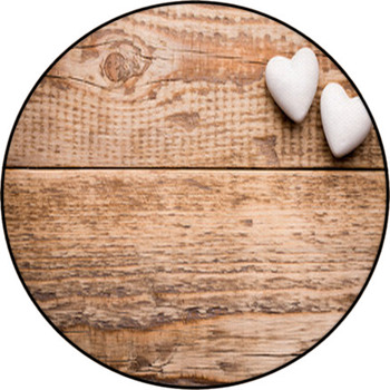 Heart. Round Rug