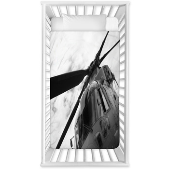 Helicopter Baby Crib Comforter