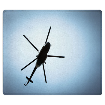 Helicopter Area Rugs & Custom Size Floor Mats