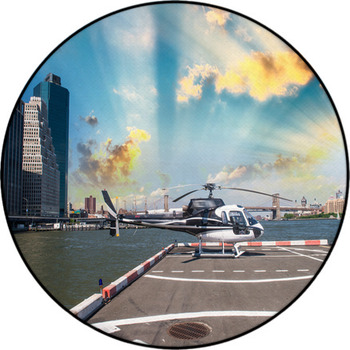Helicopter Area Rugs & Custom Size Floor Mats