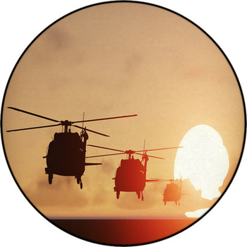 Helicopter Area Rugs & Custom Size Floor Mats