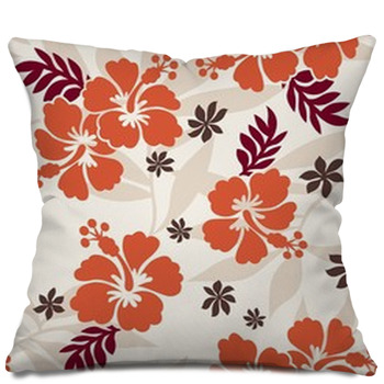 Hawaiian Throw Pillows Cases Shams