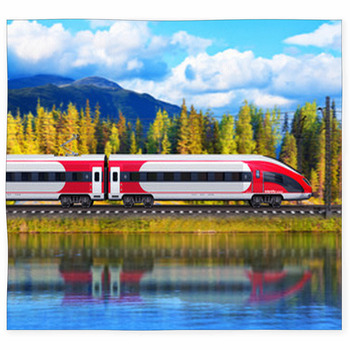 High Speed Train Custom Size Floor Mat