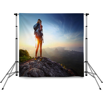 Hiker Pole Pocket Backdrop