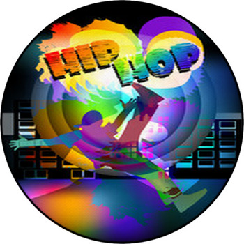 Hip-Hop Round Rug