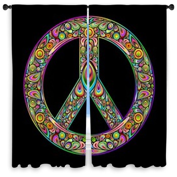 Hippie Window Curtains