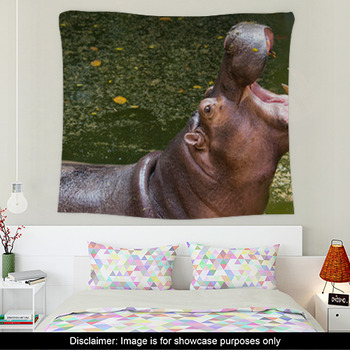 Hippo tapestry clearance
