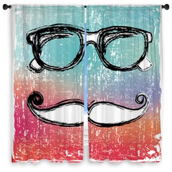 Hipster Window Curtains