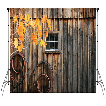 Historic Millbrook Village Fleece Backdrop