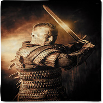 Historical Man Baby Blanket