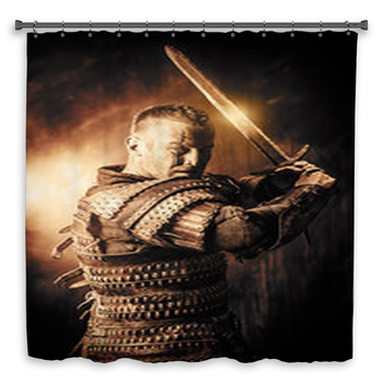 Historical Man Custom Size Shower Curtain