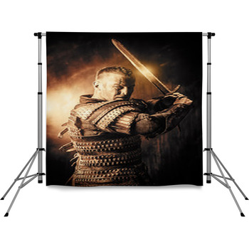Historical Man Pole Pocket Backdrop
