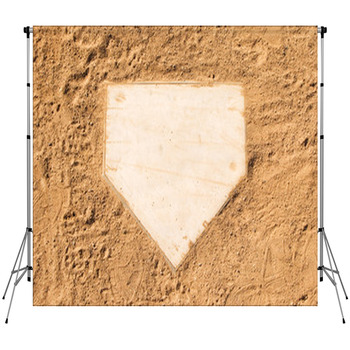 Home Plate Custom Size Backdrop