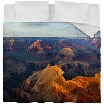 Hopi Point, Grand Canyon National Fleece Bed Blanket