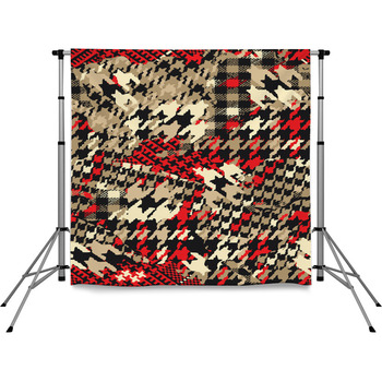 Houndstooth Backdrops