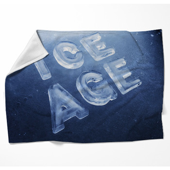 Ice Age Woven Throw Blanket