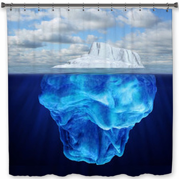 Iceberg Shower Curtain
