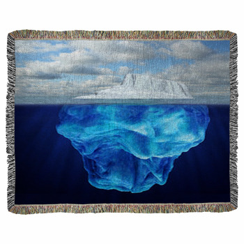 Iceberg Woven Throw Blanket