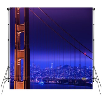 Iconic San Francisco Fleece Backdrop