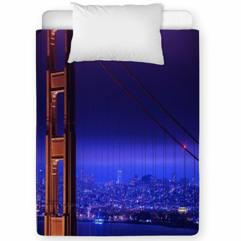 Iconic San Francisco Toddler Comforter