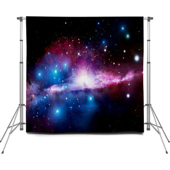Illustration Of A Nebula Custom Size Backdrop