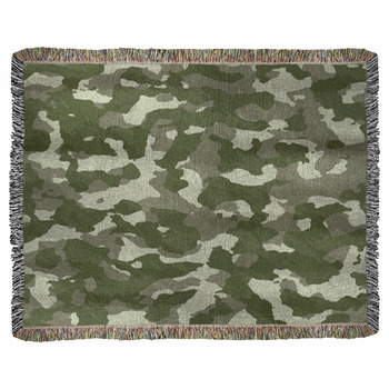 Illustration Of Disruptive  Woven Throw Blanket