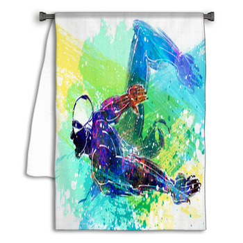 Illustration Of Sports Towel