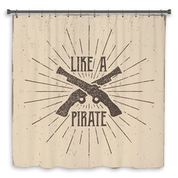 Inspirational Typography Custom Size Shower Curtain