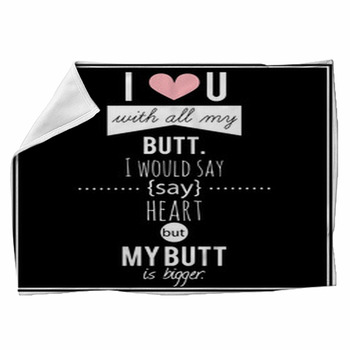 Inspirational Vector Quotation Fleece Blanket