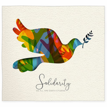 International Human Solidarity Day  Custom Size Floor Mat