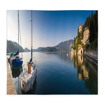 Italian Lake District Custom Size Floor Mat