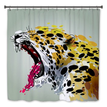 Jaguar Bath Decor