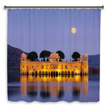 Jal Mahal Water Palace Jaipur  Custom Size Shower Curtain