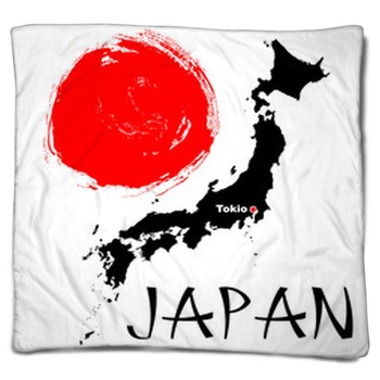 Japanese Flag Blankets