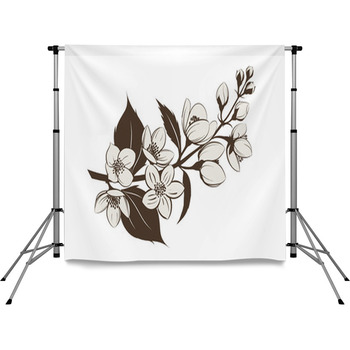 Jasmin Pole Pocket Backdrop