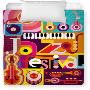 Jazz Festival Toddler Comforter
