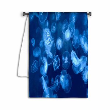 Jellyfish Background Towel