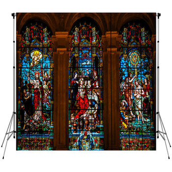 Jesus And Lucifer, Jesus At Cana Custom Size Backdrop