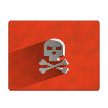 Jolly Roger. Vector Format Bath Mat