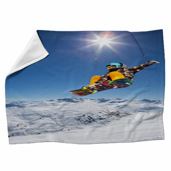 Jump In The Valley Fleece Blanket