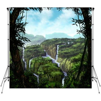 Jungle Custom Size Backdrop