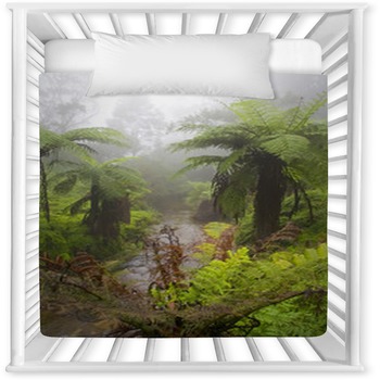 Jyngle In Mist Baby Crib Comforter