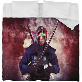 Kenjutsu Fleece Bed Blanket