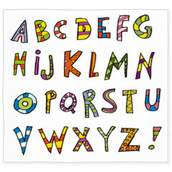 Alphabet Area Rugs & Custom Size Floor Mats