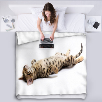 Kitten Fleece Blanket