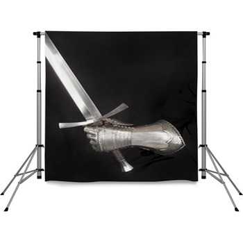 Knight's Metal Glove Pole Pocket Backdrop