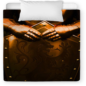 Knight - With Brown Color Toddler Duvet
