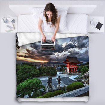 Kyoto Fleece Blanket