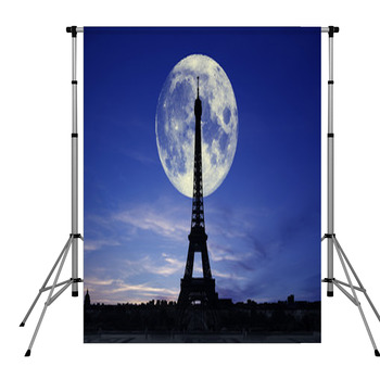 La Tour E La Luna Pole Pocket Backdrop